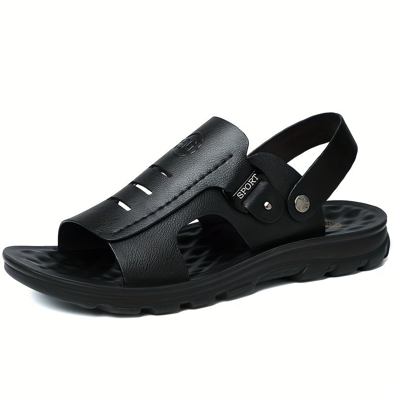 Men's Open Toe Rubber Sole Outdoor Casual Sandals