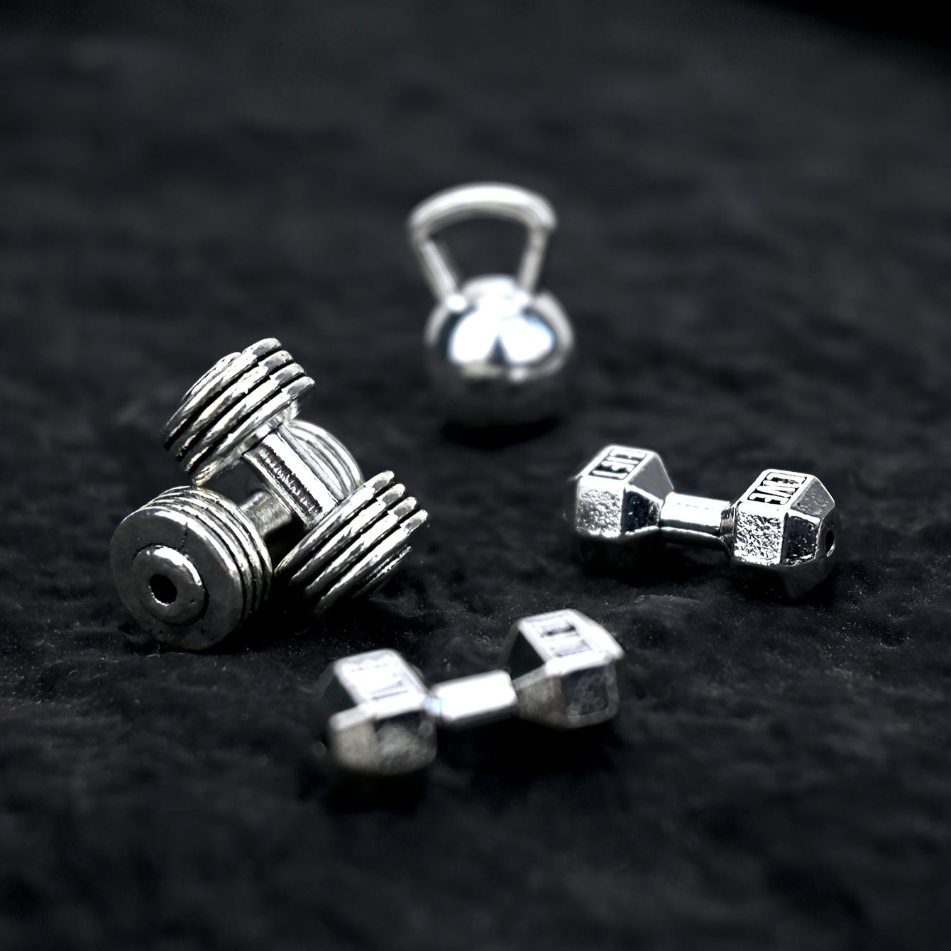 Miniature Dumbbell for Dollhouses & Decor
