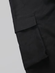  Wide Leg Cargo Trousers With Pockets
