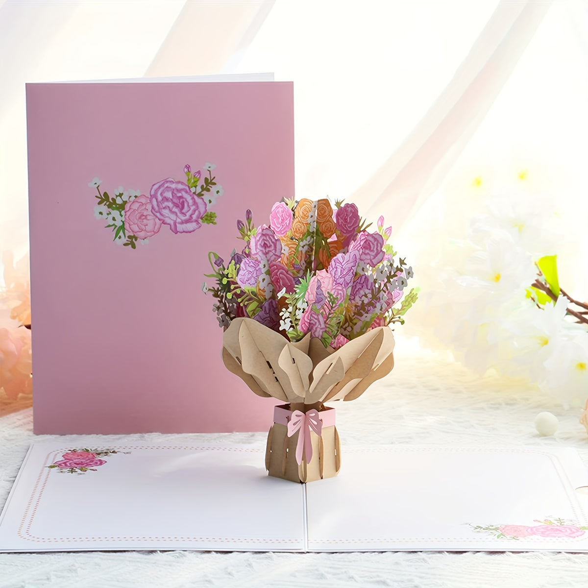 3D Pop Up Sympathy Cards for Mom Wife All Occasions