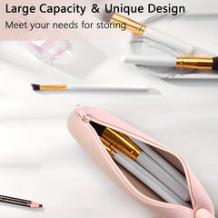 Silicone Makeup Brushes Holder Travel Brush Case