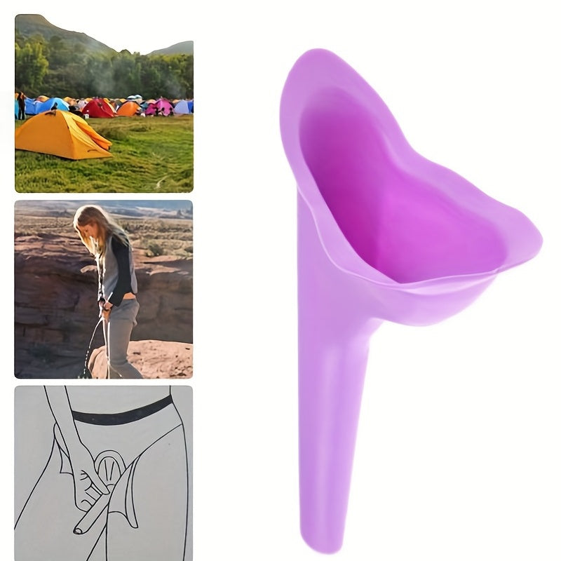 Portable Silicone Women Urinal Funnel For Outdoor Travel Camping