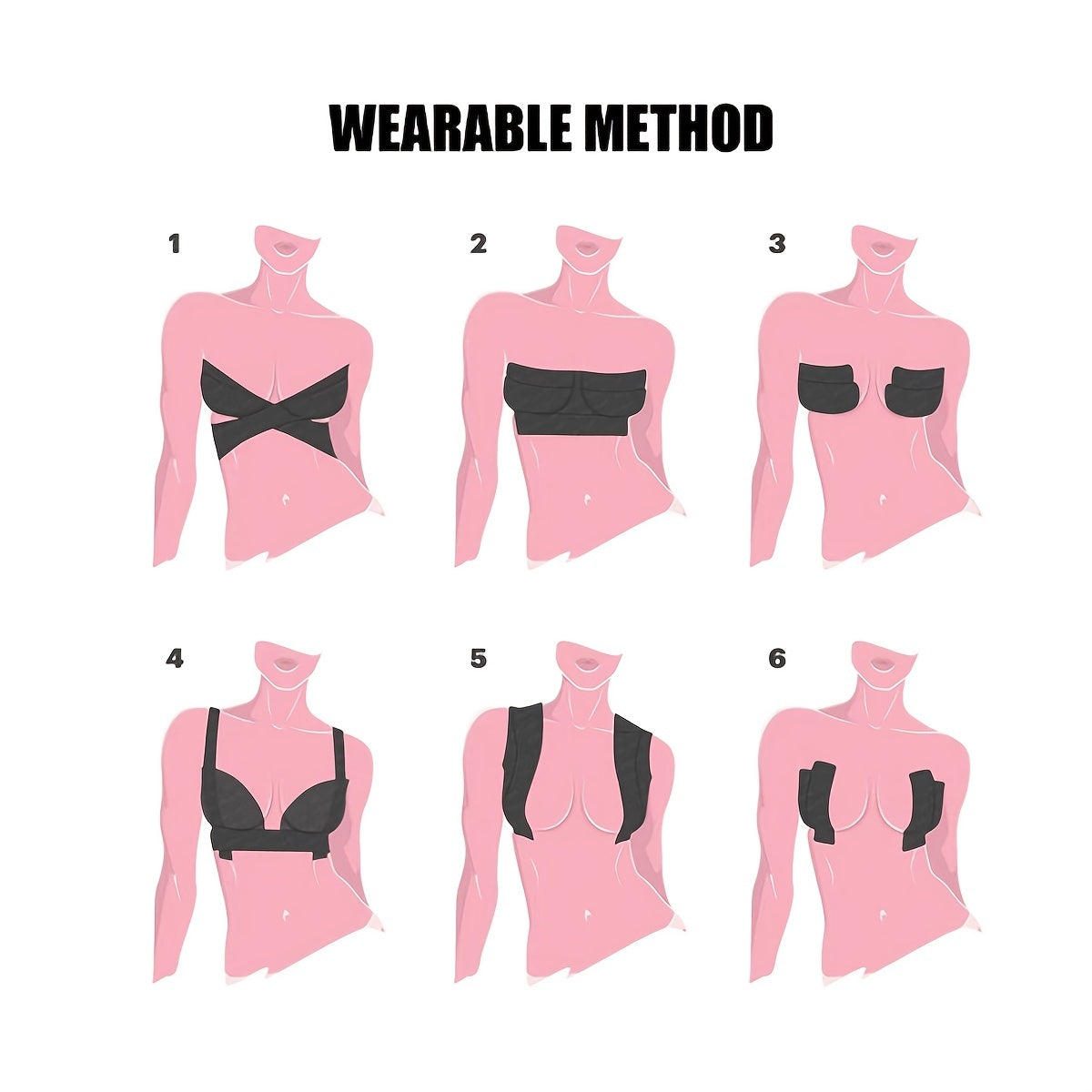 Invisible Breast Lifting Tape Adhesive Support Bodytape