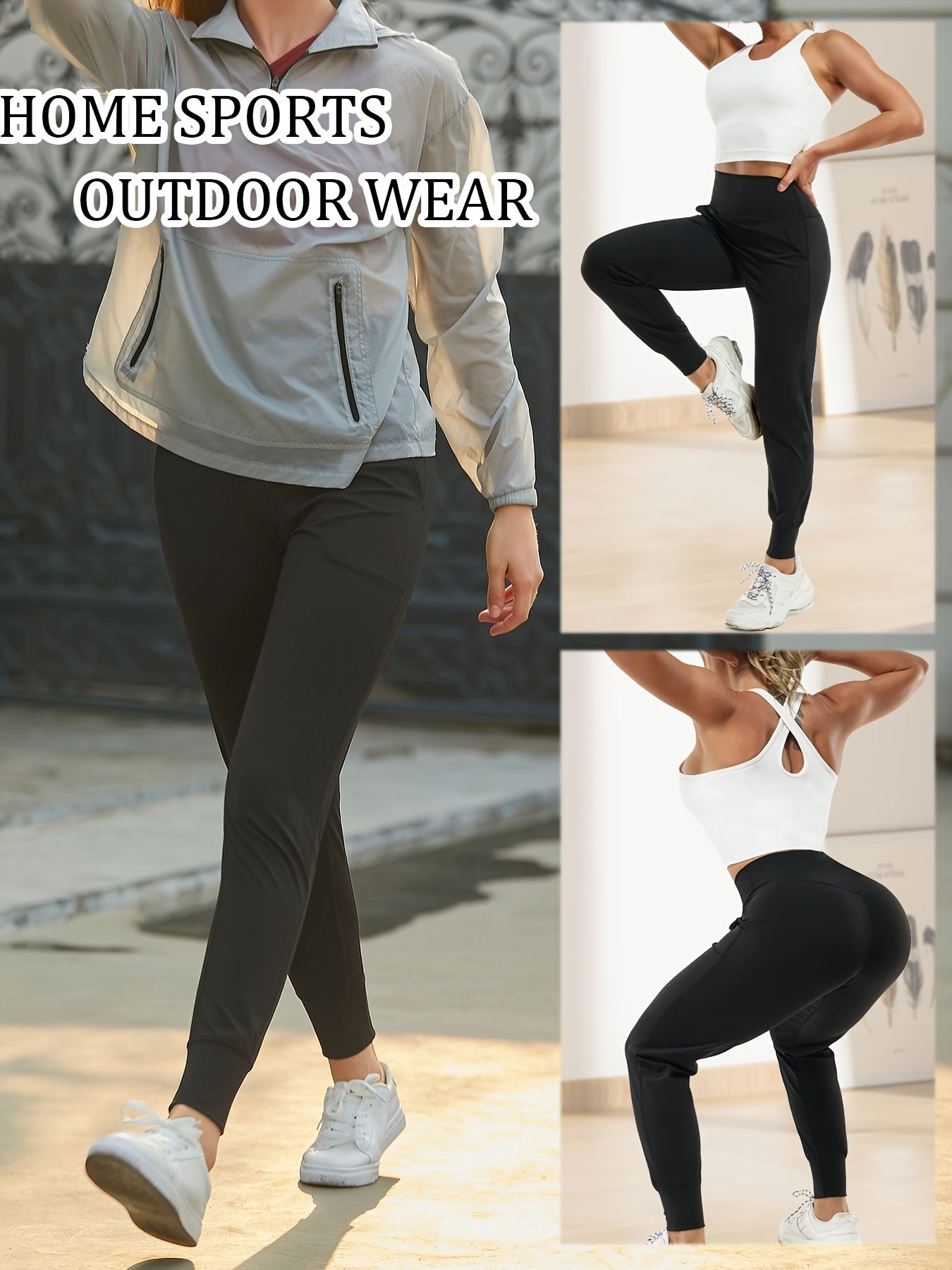 High Waist Tummy Control Yoga Sports Pants