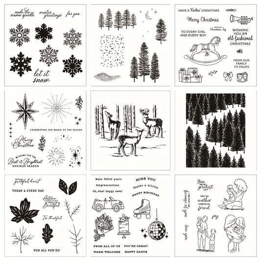 Christmas Metal Cutting Dies And Stamps For Scrapbook Craft Supplies