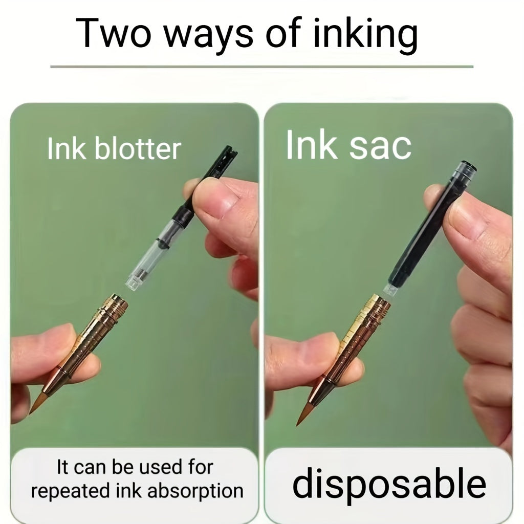 Portable Brush Pen Student Stationery Office Supplies