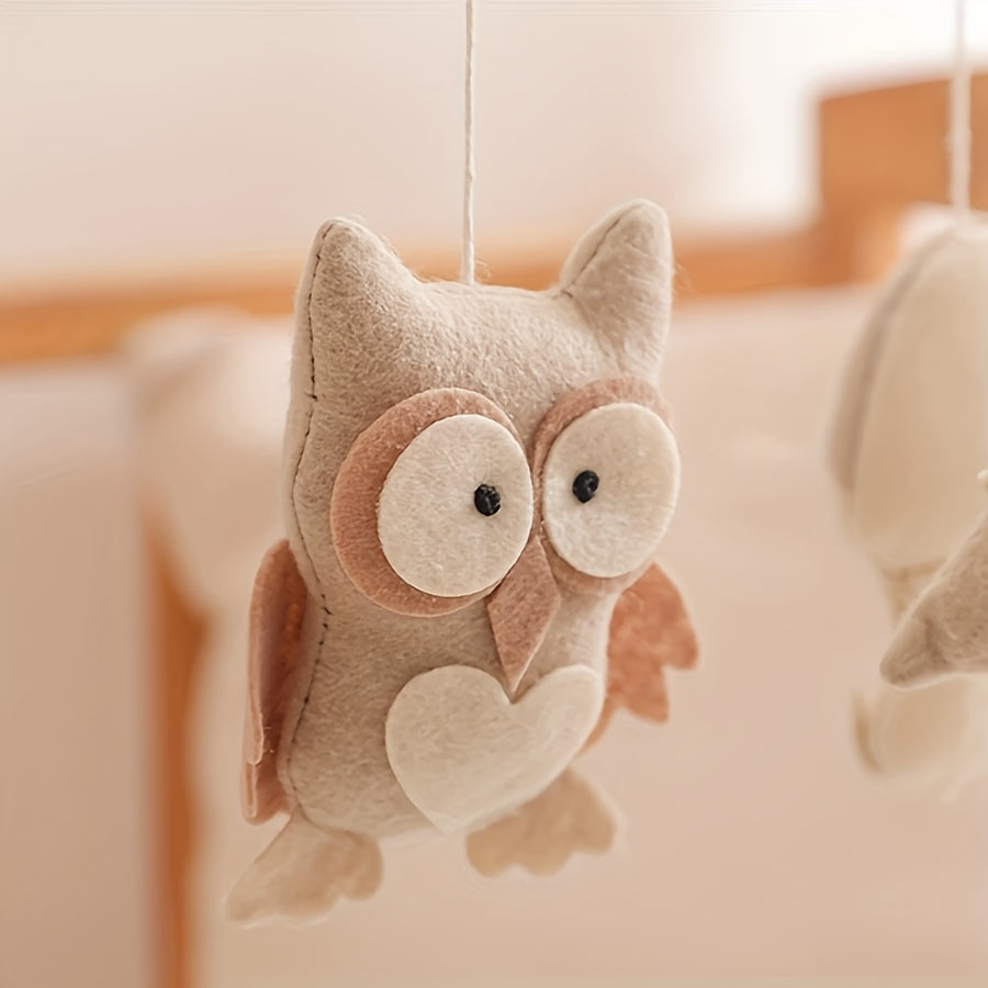 Felt Animal Baby Crib Mobile for Nursery Decor
