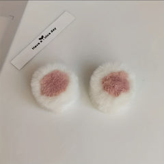 2pcs Cat Ears Hair Claw Mini Shark Claw Accessories Women