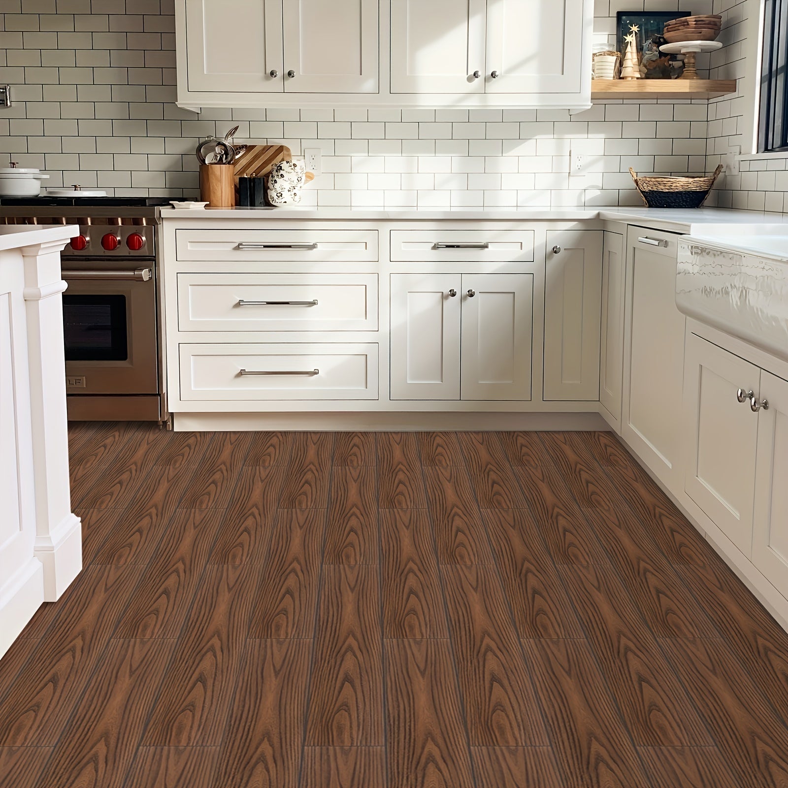 Peel And Stick Wood Floor Tile Coverings Vinyl Flooring