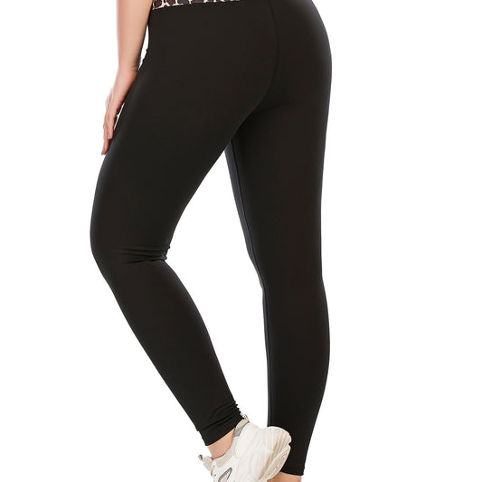  Leopard Print Yoga Leggings With Pocket