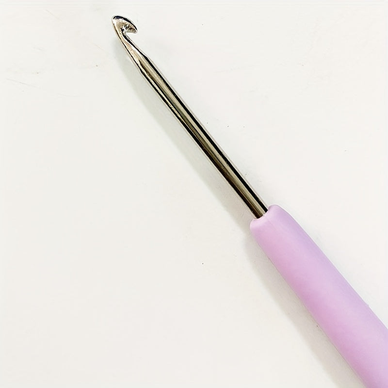 10pcs Crochet Hooks Set Soft Handle Thin Crochet Tool Kit