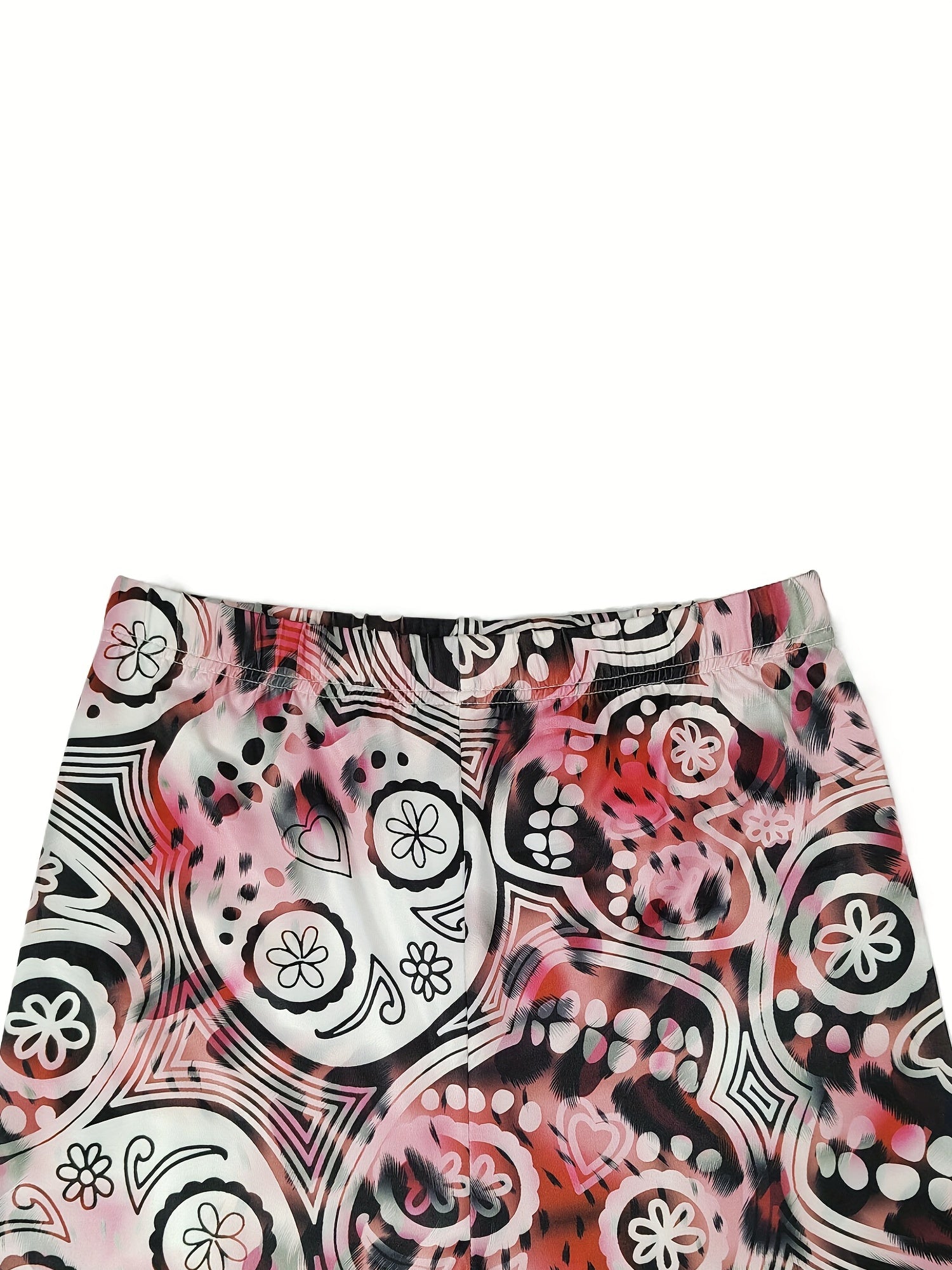 Skull Print Leggings Casual Sporty Skinny Leggings