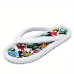 Men's Summer Flip Flops Lightweight Non Slip Thong Sandals
