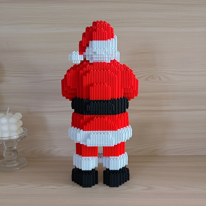 5500pcs Santa Claus Building Blocks Set DIY Craft Toy Adults Teens Easter Hallow