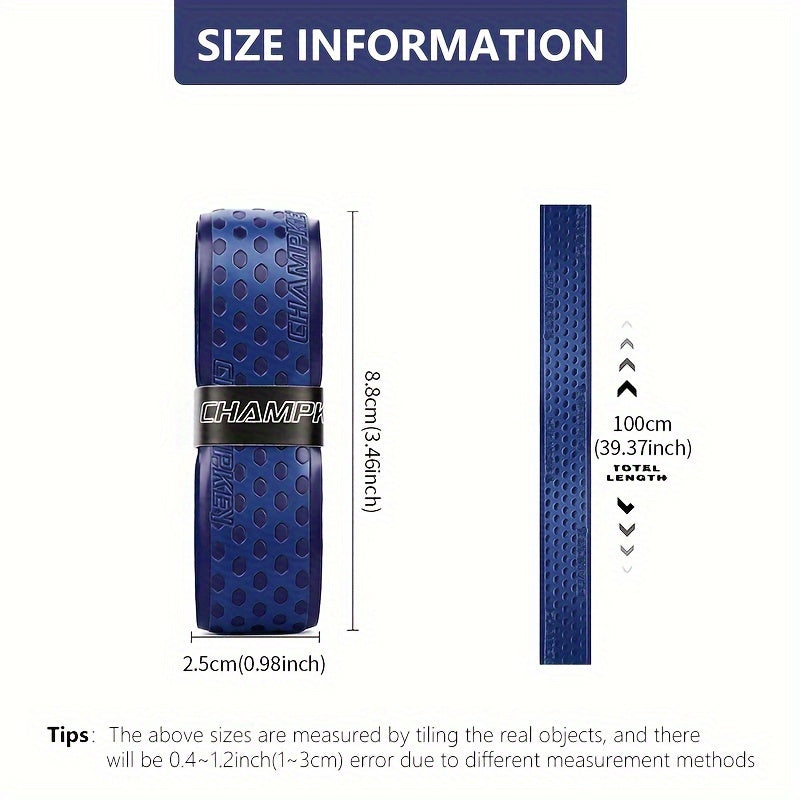 Baseball Racket PU Wrapping Strap Soft Comfortable Handle Tape