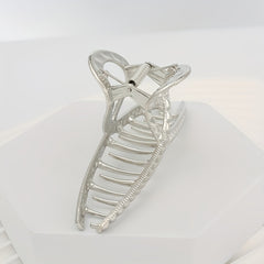 Women's Rhinestone Hair Claw - Metal Ponytail Clip