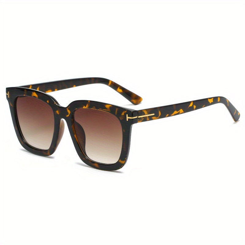 Square Frame Sunglasses Casual Props Beach UV400