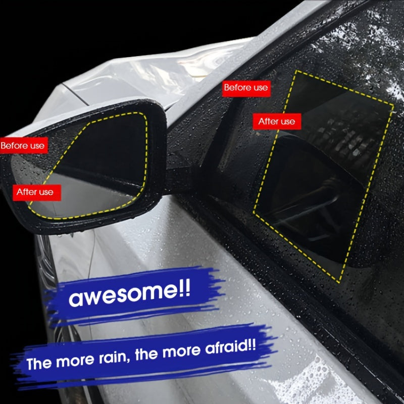 Car Rain Film Anti-glare Rearview Mirror PET Film