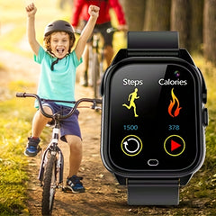 Kids Smartwatch 3 HD Touchscreen Music Camera Video Recorder Pedometer