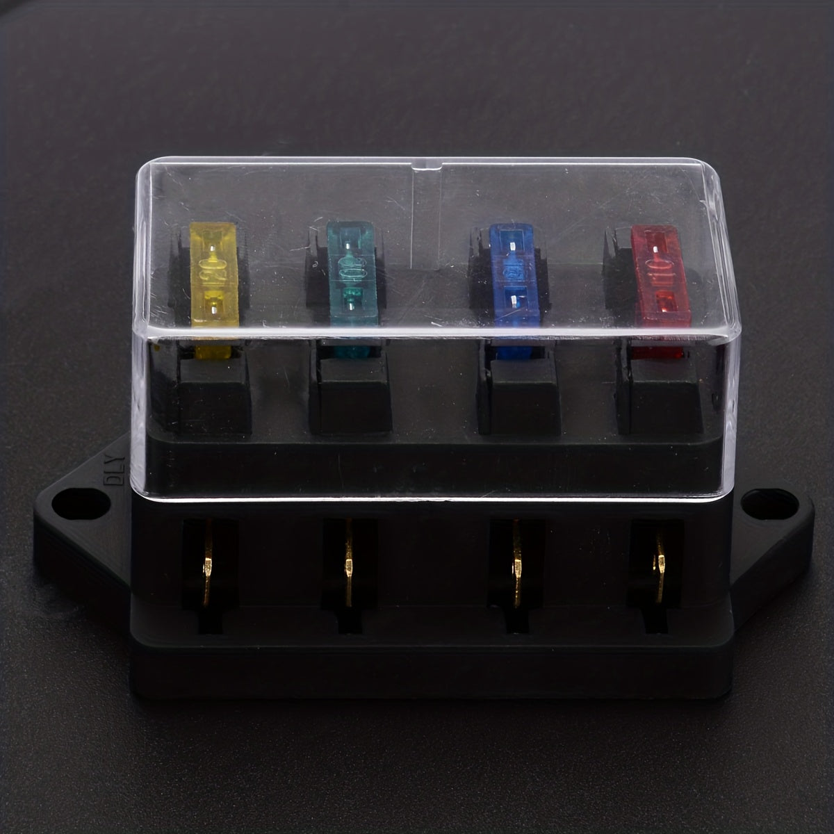 4 Way Car Vehicle Circuit Automotive Blade Fuse Block Holder Box Fuse