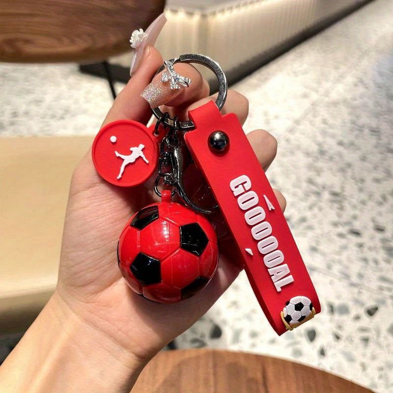 Football Fans Game Key Chain Pendant for Men and Women