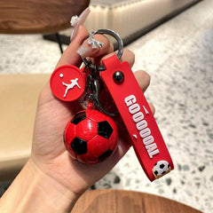 Football Fans Game Key Chain Pendant for Men and Women