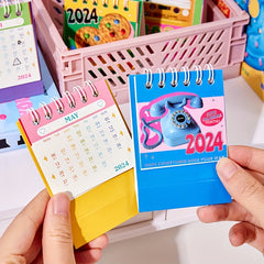Mini Small Desk Calendar Desktop Decoration Student Planner