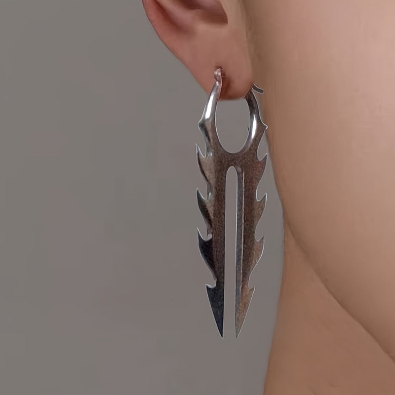 Punk Drop Earrings Y2K Gothic Darts Pendant Earring Women Men Jewelry