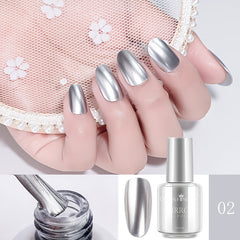 Mirror Gel Nail Polish 8ml - Quick Drying and Long Lasting Metal Nail Polish