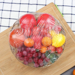 100-200pcs Reusable Elastic Food Storage Bags