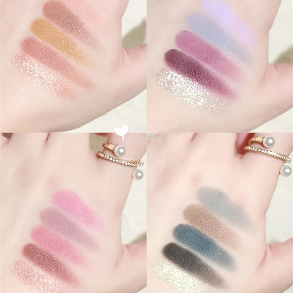 40 Shades Pearly Glitter Eyeshadow Palette for Daily Use