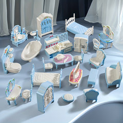 Doll Furniture Dollhouse Accessories Toy Simulations Housewarming DIY