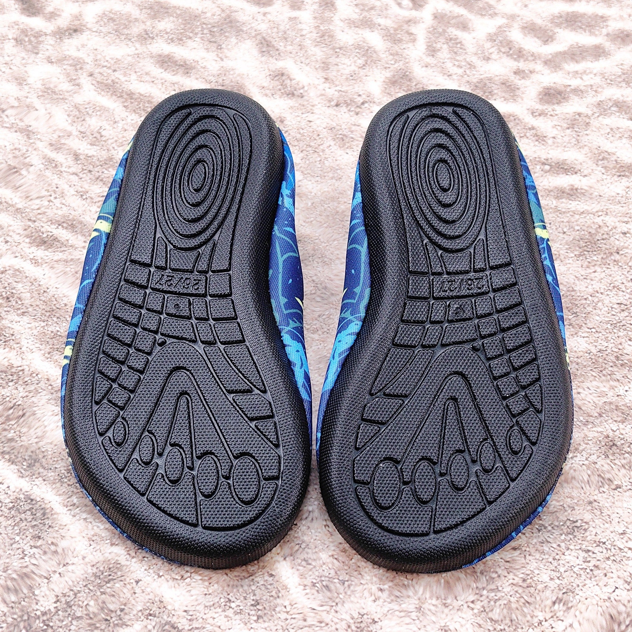 Boys Water Socks Quick Dry Non Slip Soft Shoes For Beach Swimming