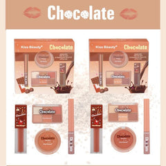 6-Piece Makeup Set with Eyeshadow, Blush, Lip Gloss, Mascara - Portable Kit