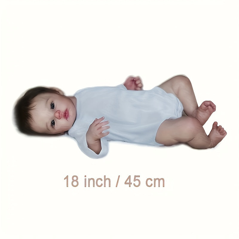 18 Inch 45 Lifelike Reborn Doll Realistic Veins Birthday