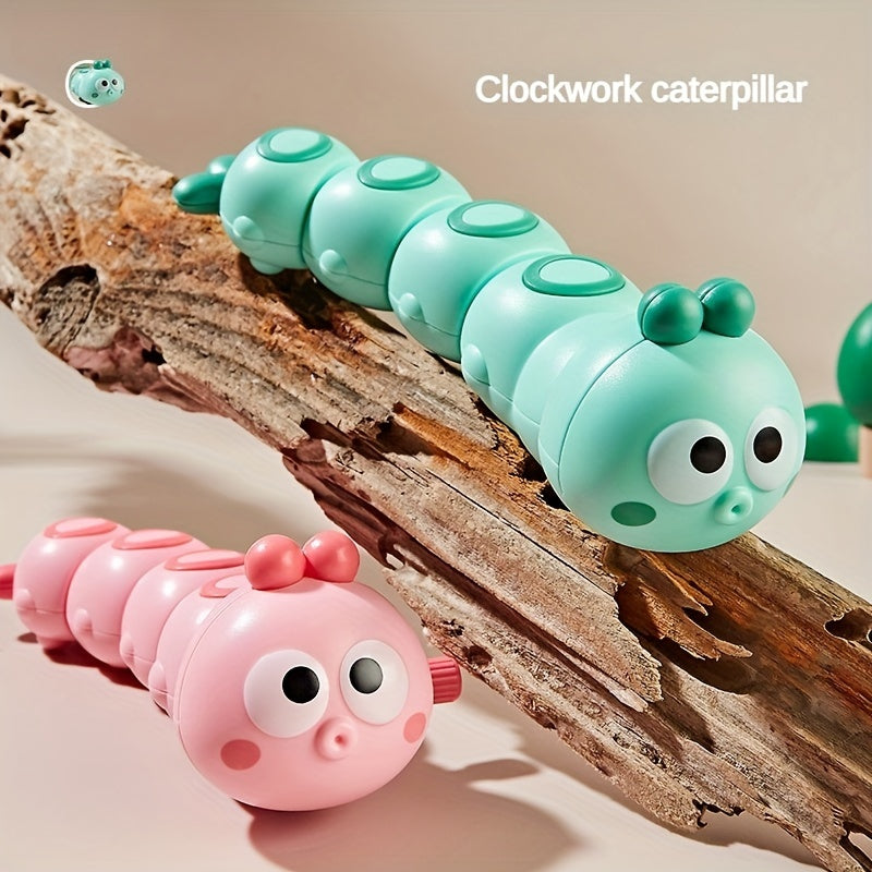 Cute Wind Up Toys for Babies & Toddlers, Chain Swing Caterpillar Puzzles