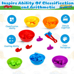 KIZH TPU Counting Transport Matching Game with Rainbow Bowls