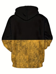 Men's Graffiti Face Hoodie Active 3D Print Sweatshirt