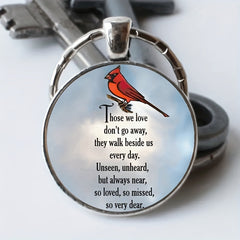 Boy's Bird Keychain Vintage Accessories for Bag