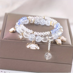 Children Cartoon Crystal Bracelet Girl Students Holiday