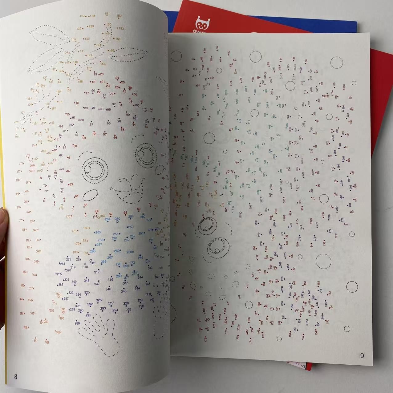 Complex Patterns Drawing Book Set - Brain Training Paper for Holiday Gift