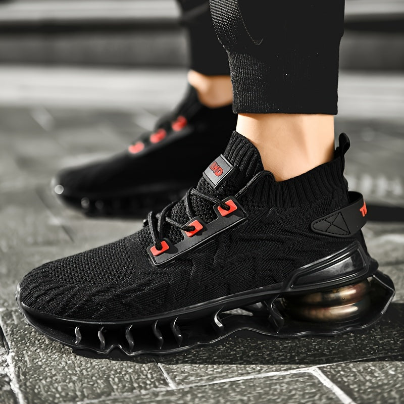 Men's Shock Absorption Shoes Lace Up Non Slip Shoes