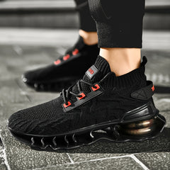 Men's Shock Absorption Shoes Lace Up Non Slip Shoes