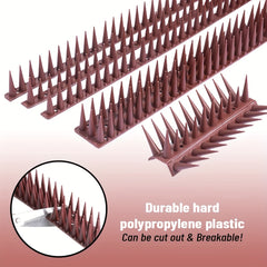 Plastic Bird Deterrent Spikes for Birds & Cats