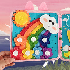 Interactive Infant Touch Book Little Rabbit Felt Book