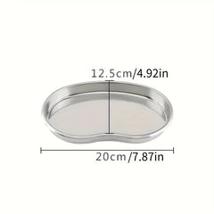 Stainless Steel Kidney Disinfection Tray for Beauty Salons