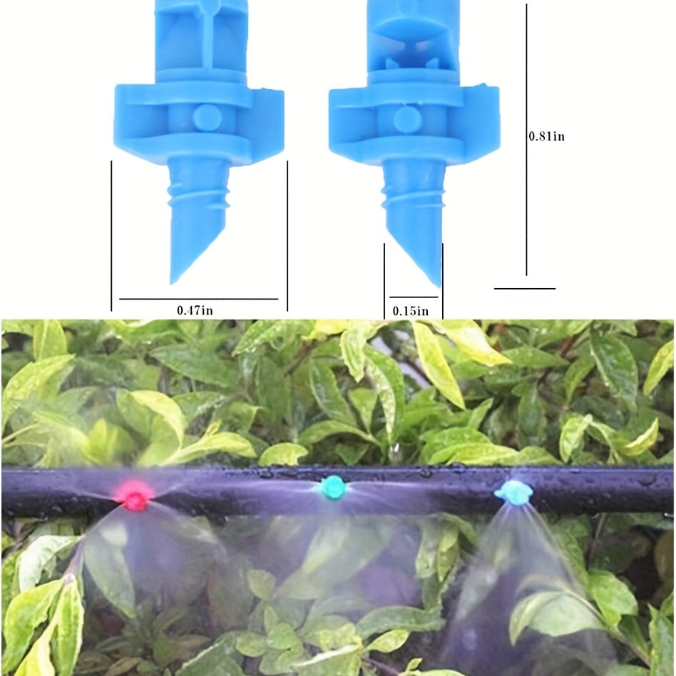 90pcs Micro Garden Lawn Sprinkler Atomizing Water Sprayer