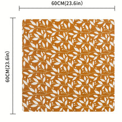 5Pcs Orange Rainbow Moon Baby Bibs Muslin Burp Cloth