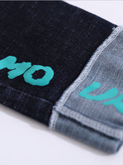 Boys Cuffed Jeans Casual Letter Graphic Slim Fit Pants
