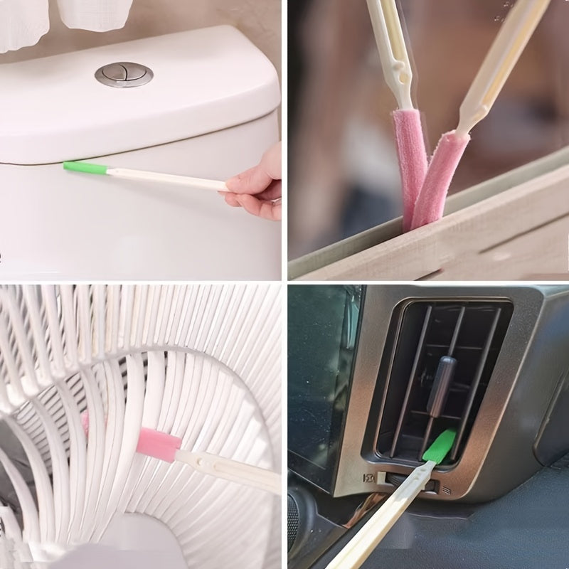 9pcs Cleaning Brush Set for Toilet, Kitchen, Window, Air Conditioner